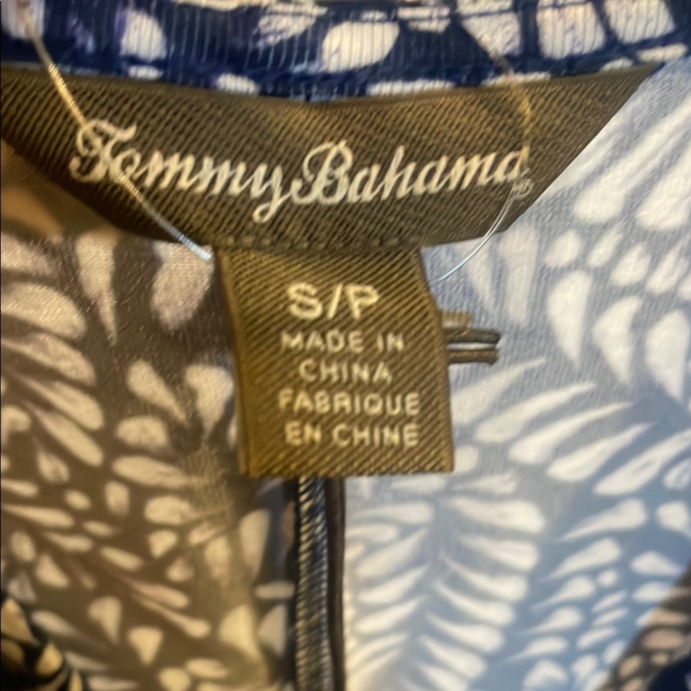 Tommy Bahama Blue and White Maxi Dress - Picture 3 of 4